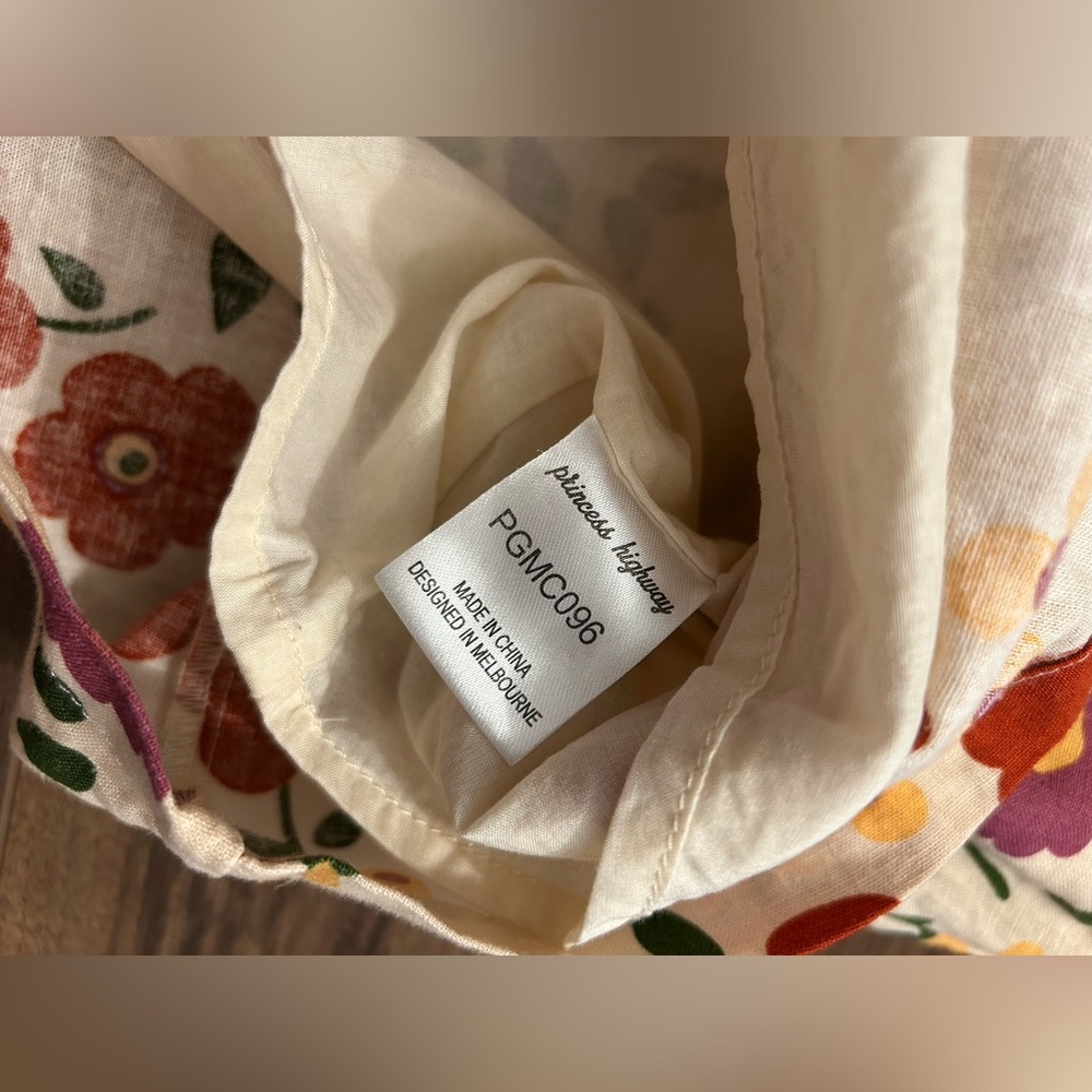 Floral Linen Modcloth x Princess Highway Mini Skirt - Picture 13 of 16